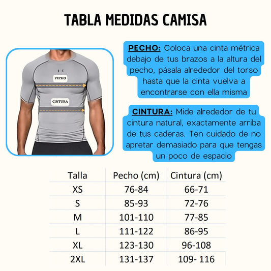 Camisilla Compresiva Hombre